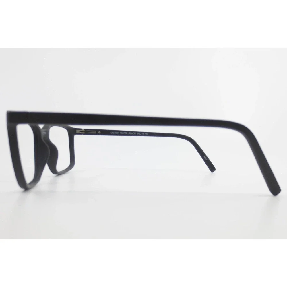 Otis + Grey OG7007 Matte Black Rectangular Eyeglasses Frames 54-16-140